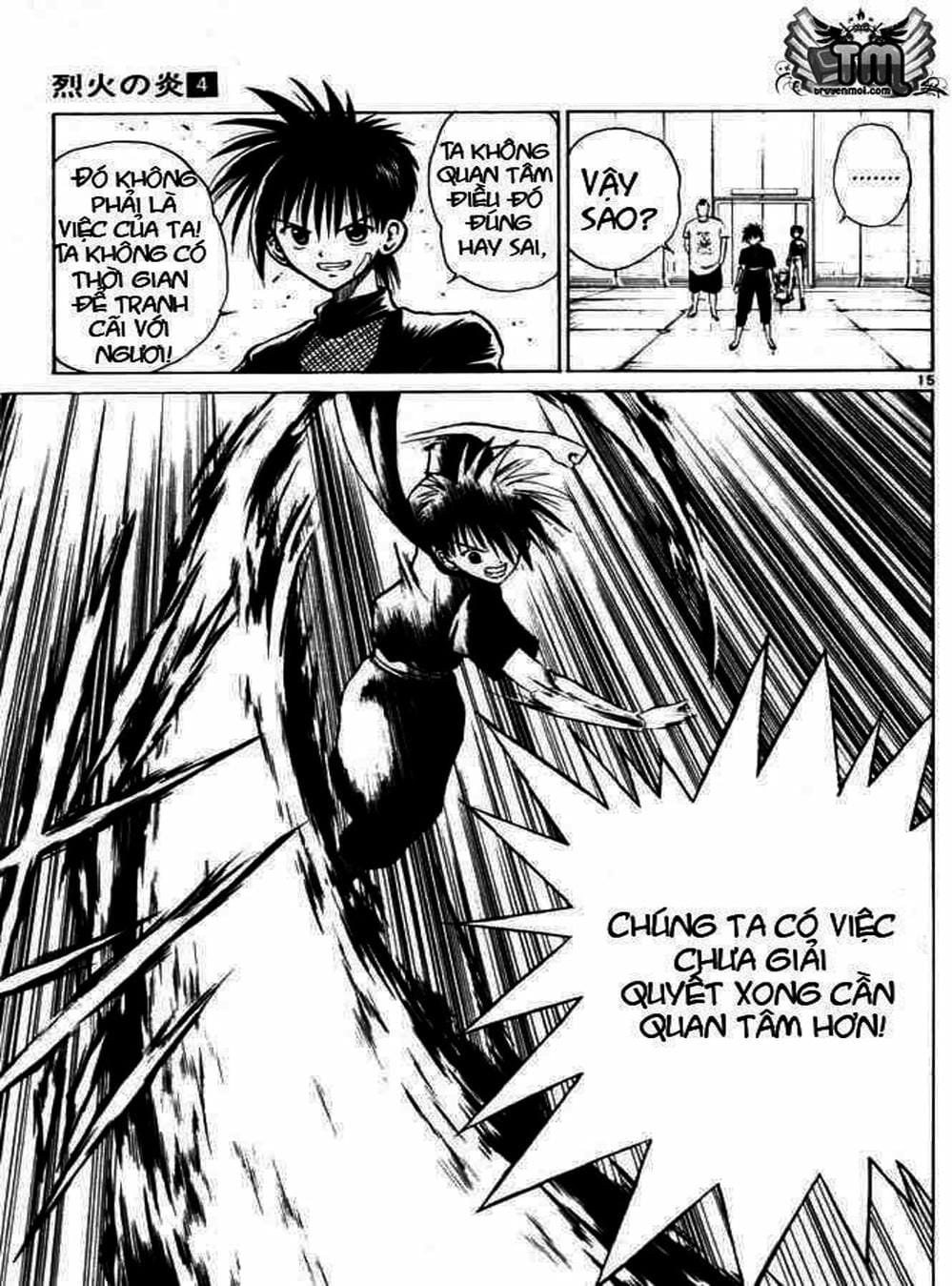 Truyện Tranh Ngọn Lửa Recca - Flame Of Recca trang 9