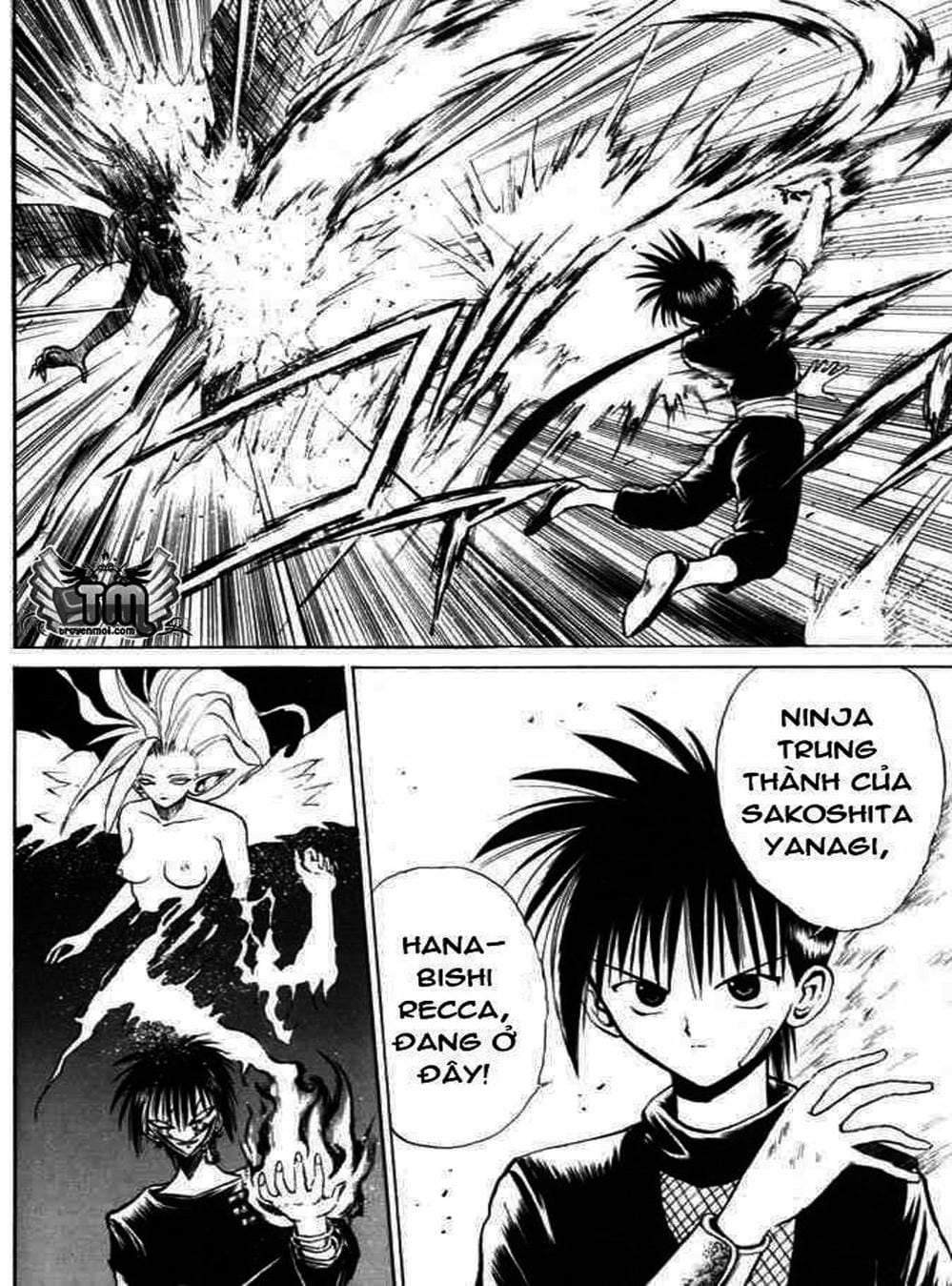 Truyện Tranh Ngọn Lửa Recca - Flame Of Recca trang 9