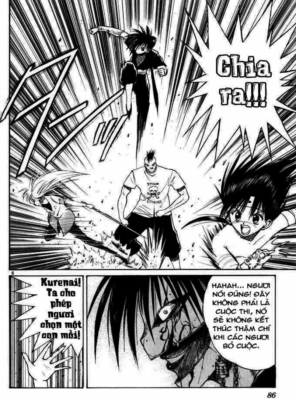 Truyện Tranh Ngọn Lửa Recca - Flame Of Recca trang 9