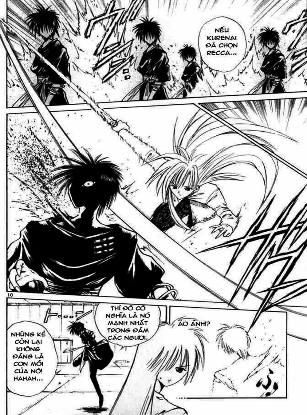 Truyện Tranh Ngọn Lửa Recca - Flame Of Recca trang 9