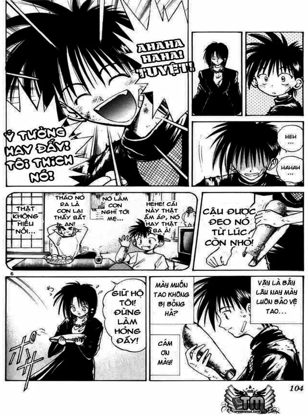 Truyện Tranh Ngọn Lửa Recca - Flame Of Recca trang 9