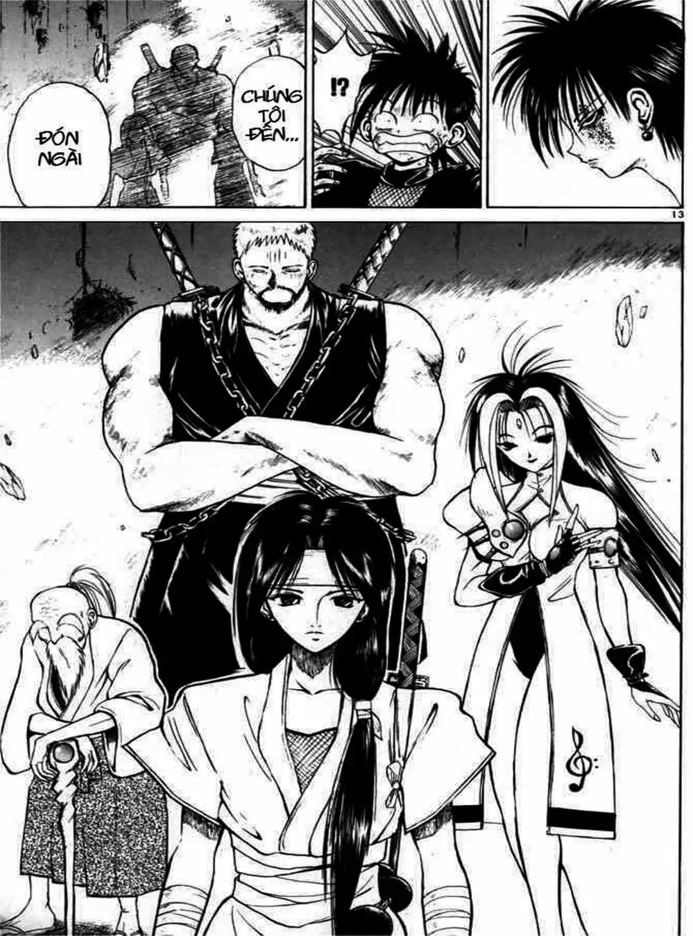 Truyện Tranh Ngọn Lửa Recca - Flame Of Recca trang 9