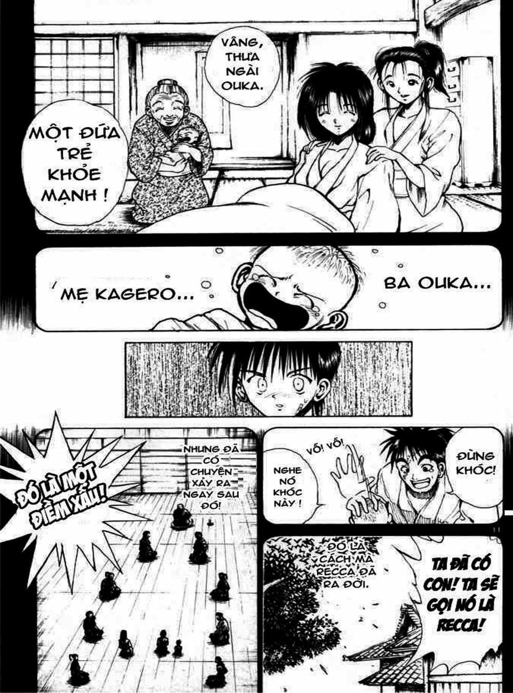 Truyện Tranh Ngọn Lửa Recca - Flame Of Recca trang 9