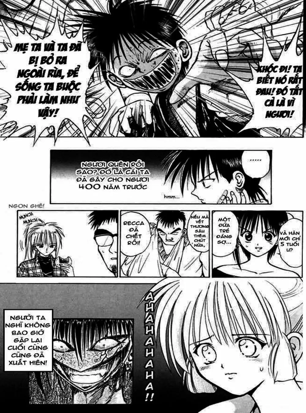 Truyện Tranh Ngọn Lửa Recca - Flame Of Recca trang 9