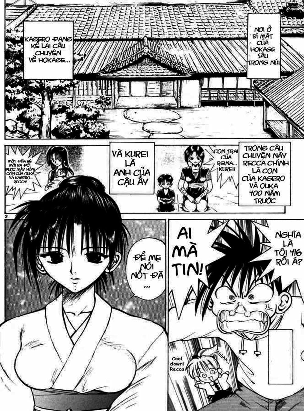 Truyện Tranh Ngọn Lửa Recca - Flame Of Recca trang 9