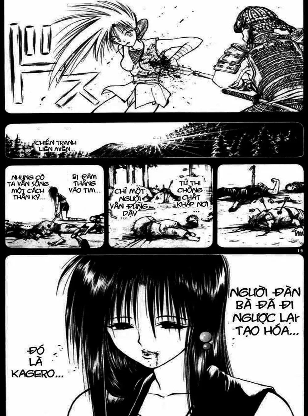 Truyện Tranh Ngọn Lửa Recca - Flame Of Recca trang 9