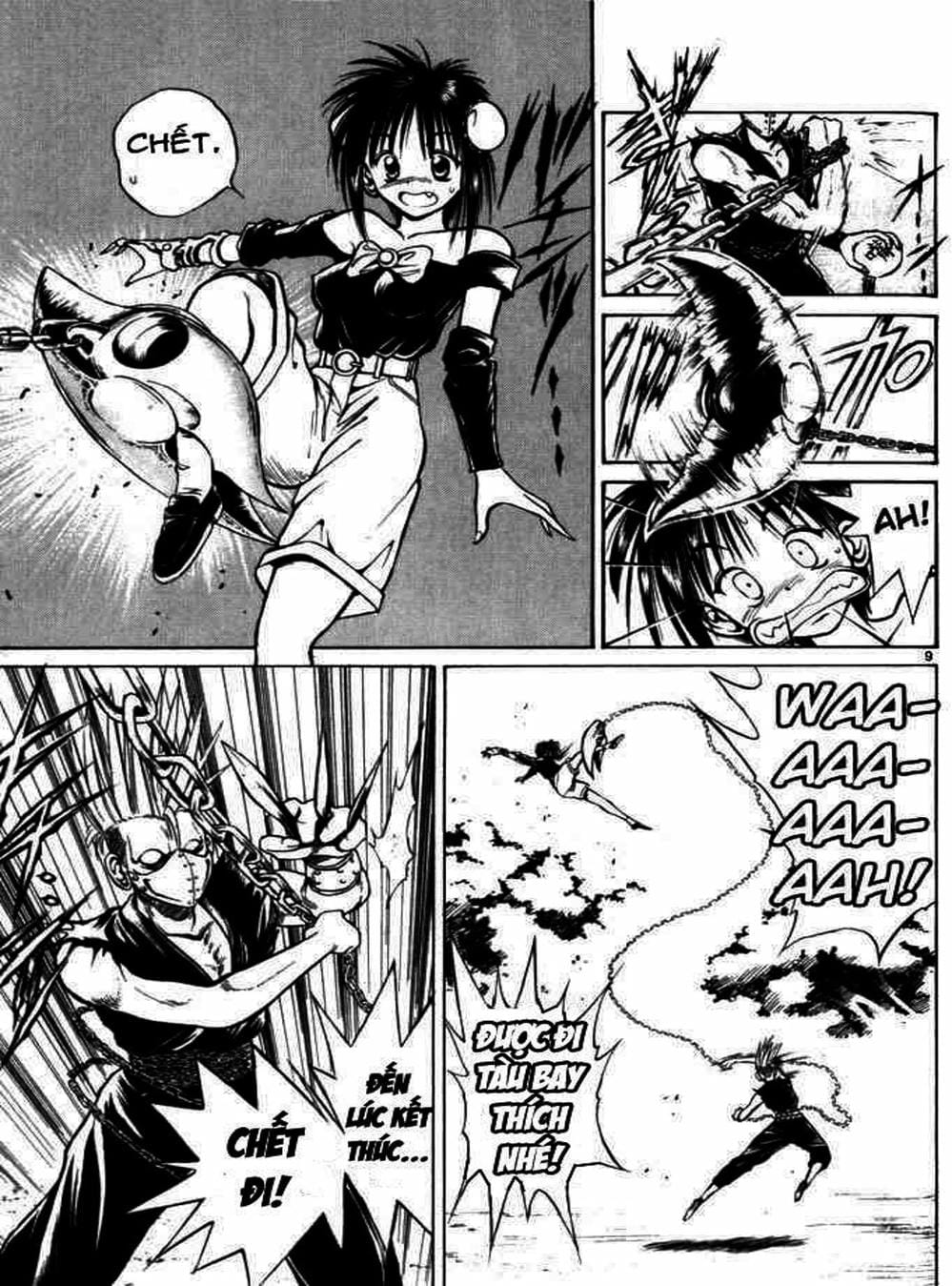 Truyện Tranh Ngọn Lửa Recca - Flame Of Recca trang 9