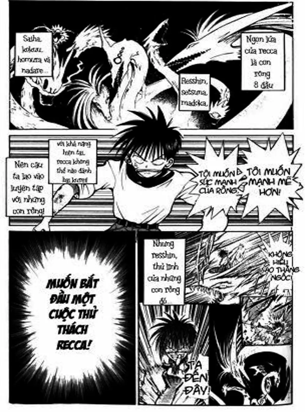 Truyện Tranh Ngọn Lửa Recca - Flame Of Recca trang 9