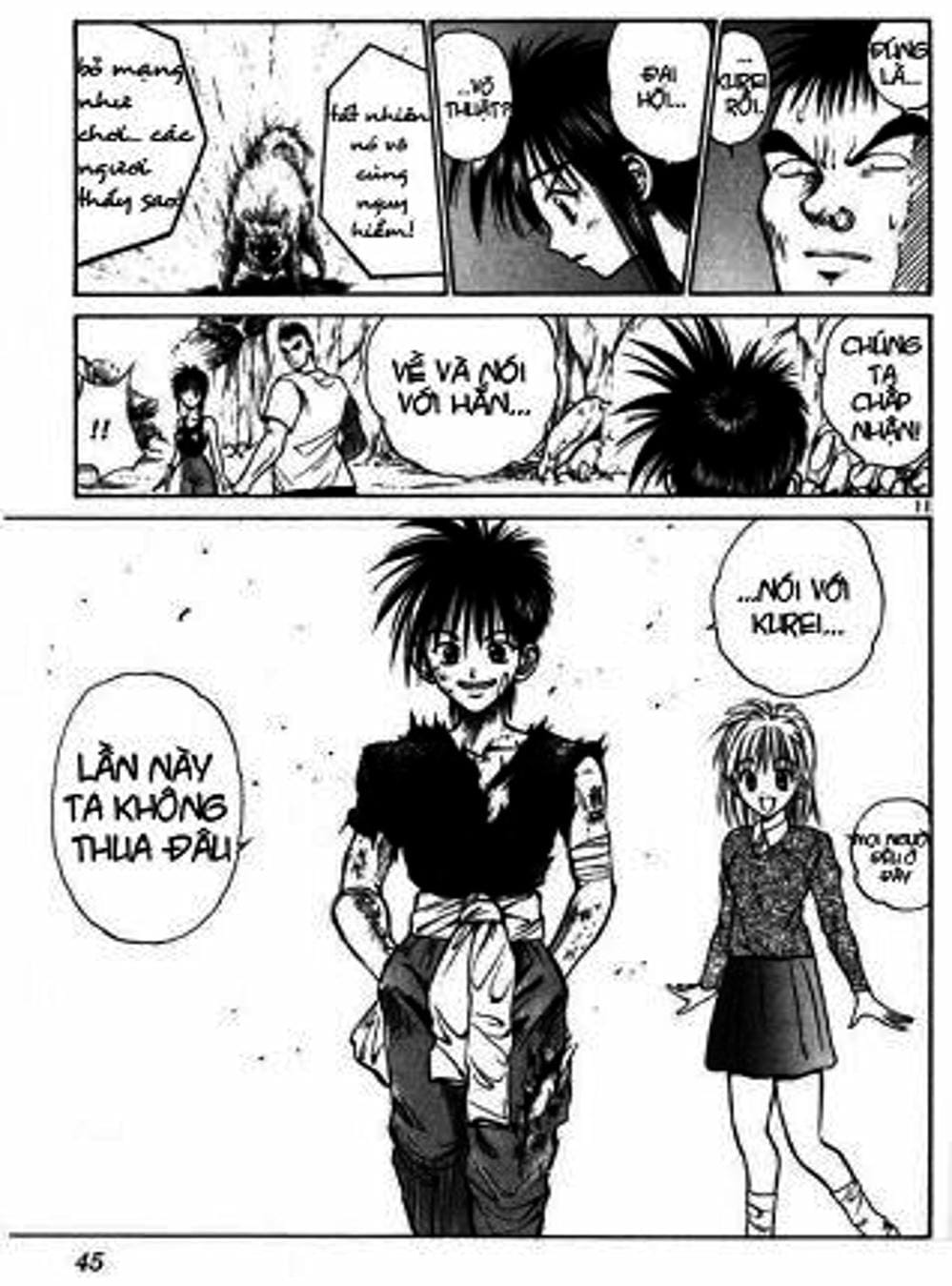 Truyện Tranh Ngọn Lửa Recca - Flame Of Recca trang 9