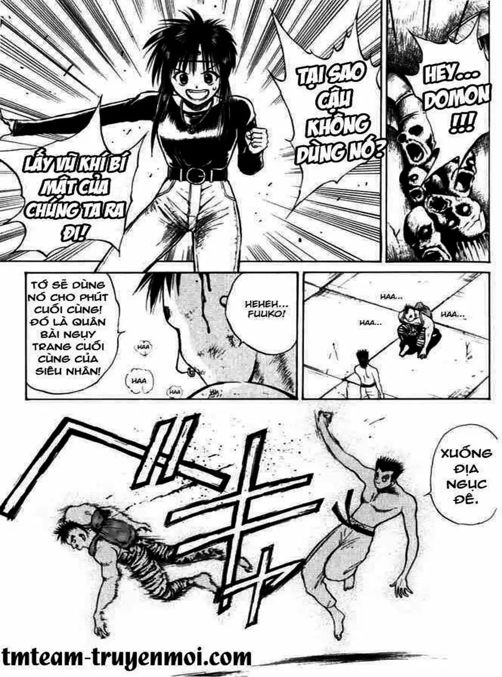 Truyện Tranh Ngọn Lửa Recca - Flame Of Recca trang 9