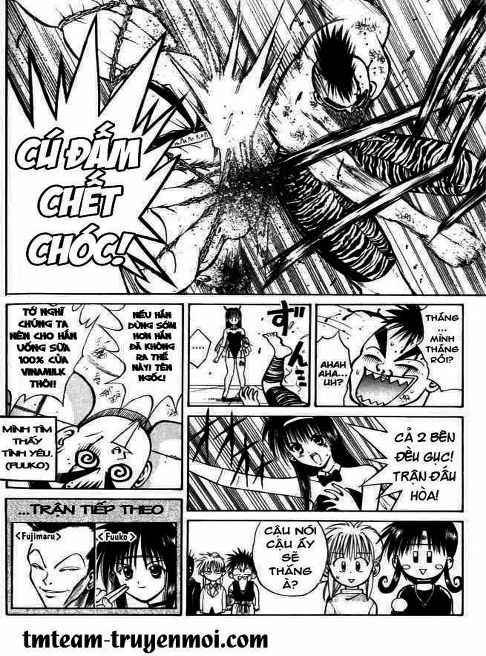 Truyện Tranh Ngọn Lửa Recca - Flame Of Recca trang 9