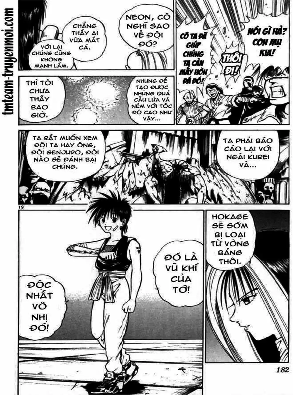 Truyện Tranh Ngọn Lửa Recca - Flame Of Recca trang 9