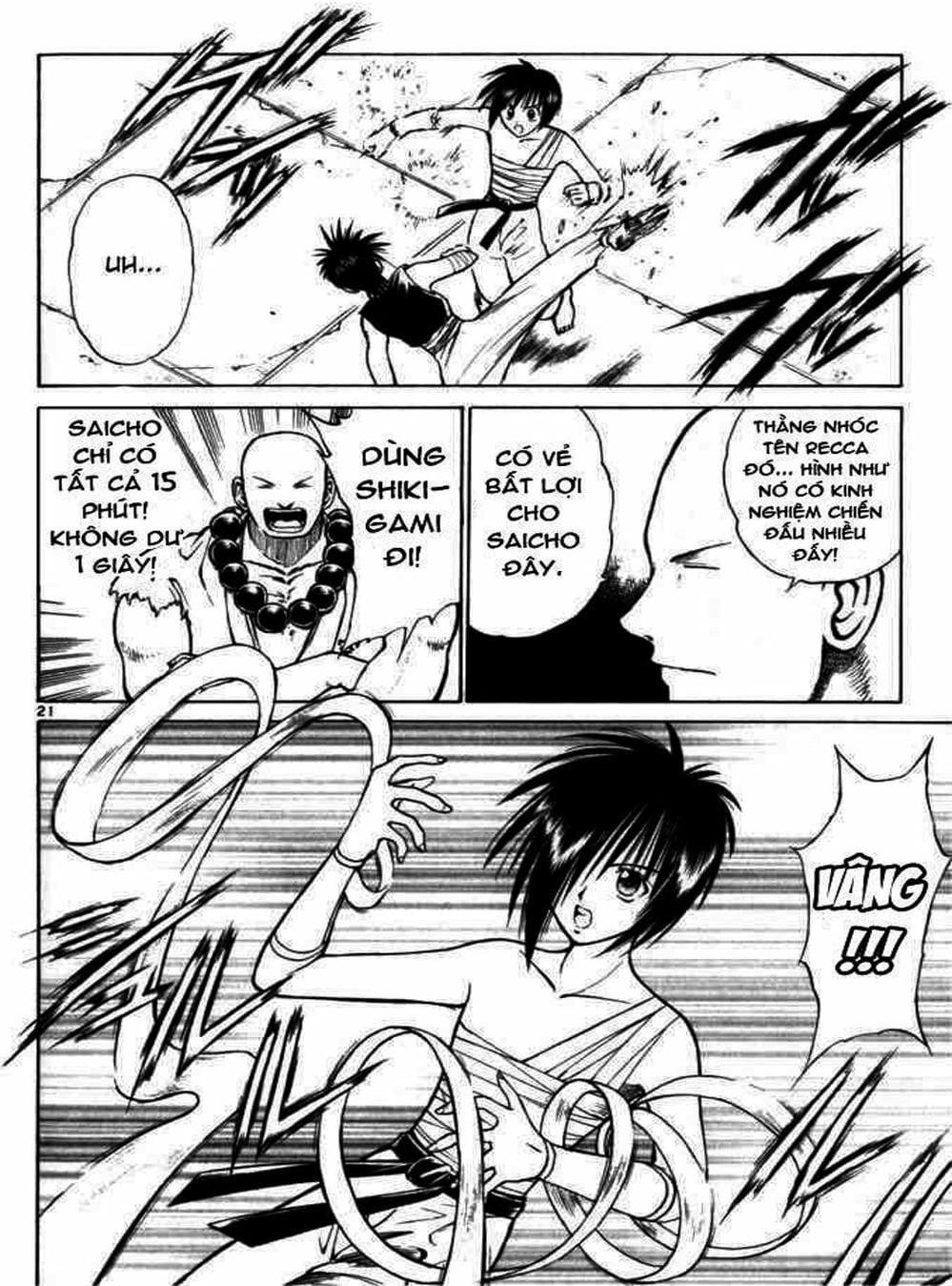 Truyện Tranh Ngọn Lửa Recca - Flame Of Recca trang 9