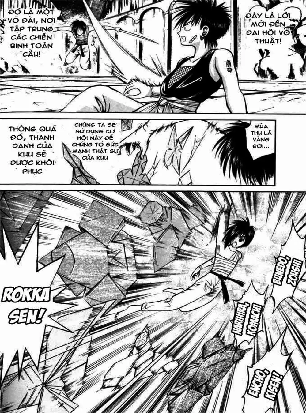 Truyện Tranh Ngọn Lửa Recca - Flame Of Recca trang 9