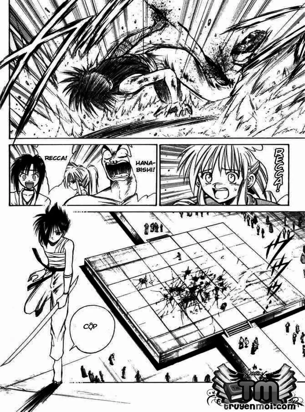 Truyện Tranh Ngọn Lửa Recca - Flame Of Recca trang 9