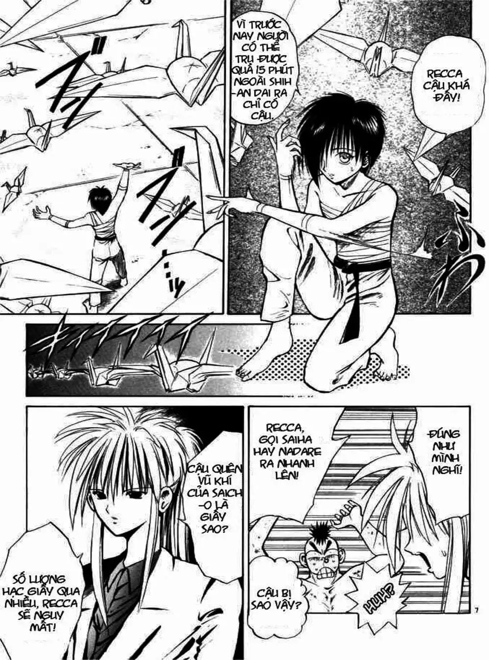 Truyện Tranh Ngọn Lửa Recca - Flame Of Recca trang 9