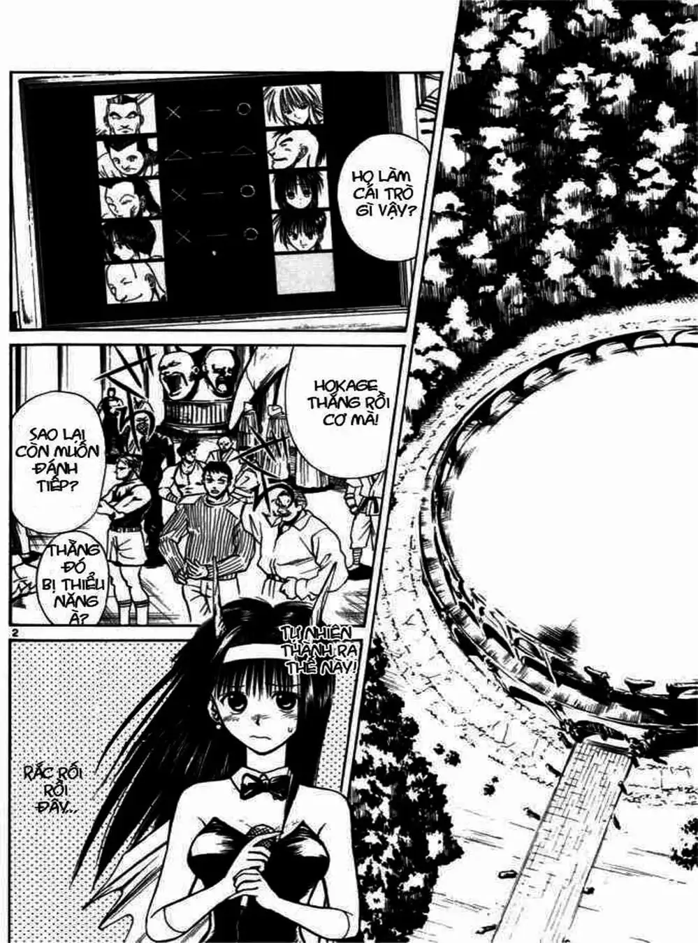 Truyện Tranh Ngọn Lửa Recca - Flame Of Recca trang 9