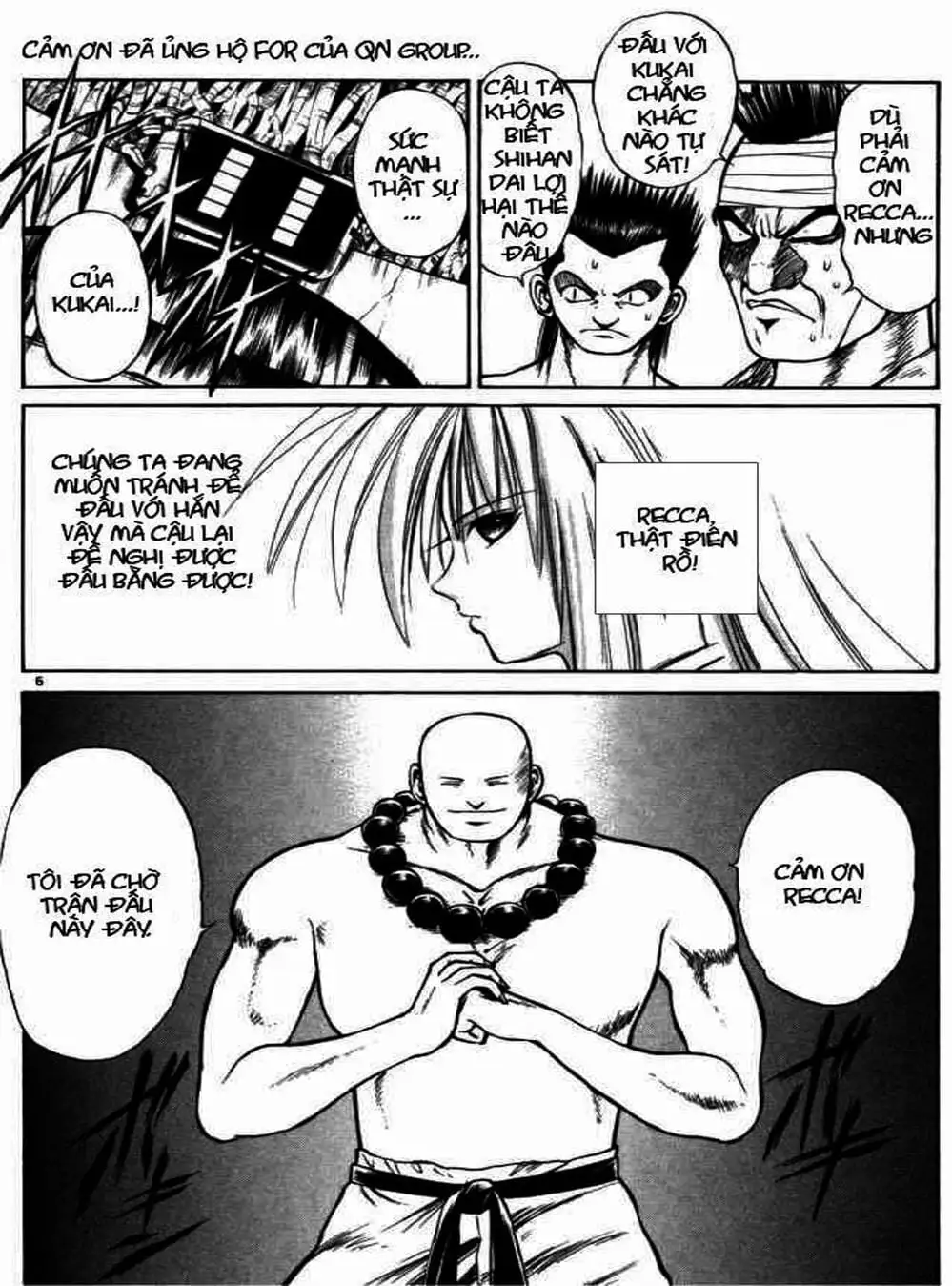 Truyện Tranh Ngọn Lửa Recca - Flame Of Recca trang 9