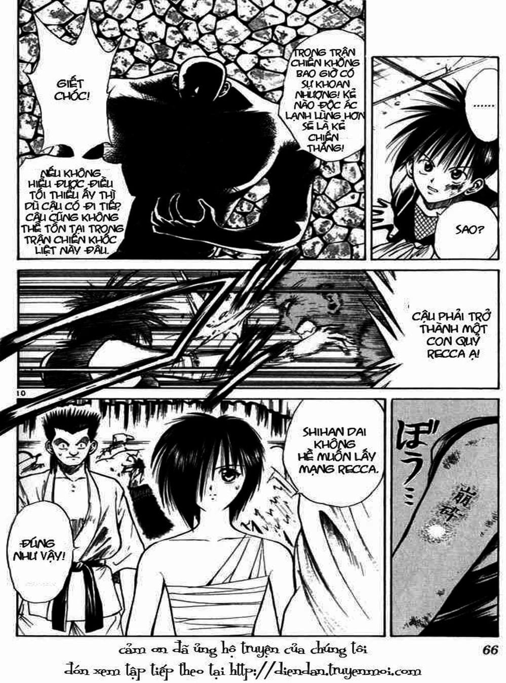 Truyện Tranh Ngọn Lửa Recca - Flame Of Recca trang 9