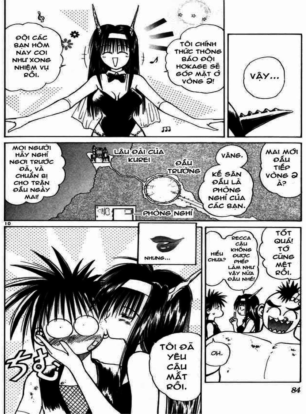 Truyện Tranh Ngọn Lửa Recca - Flame Of Recca trang 9