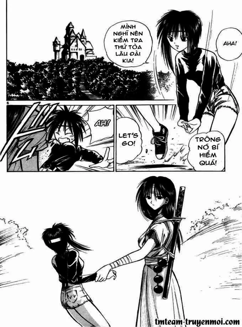 Truyện Tranh Ngọn Lửa Recca - Flame Of Recca trang 9