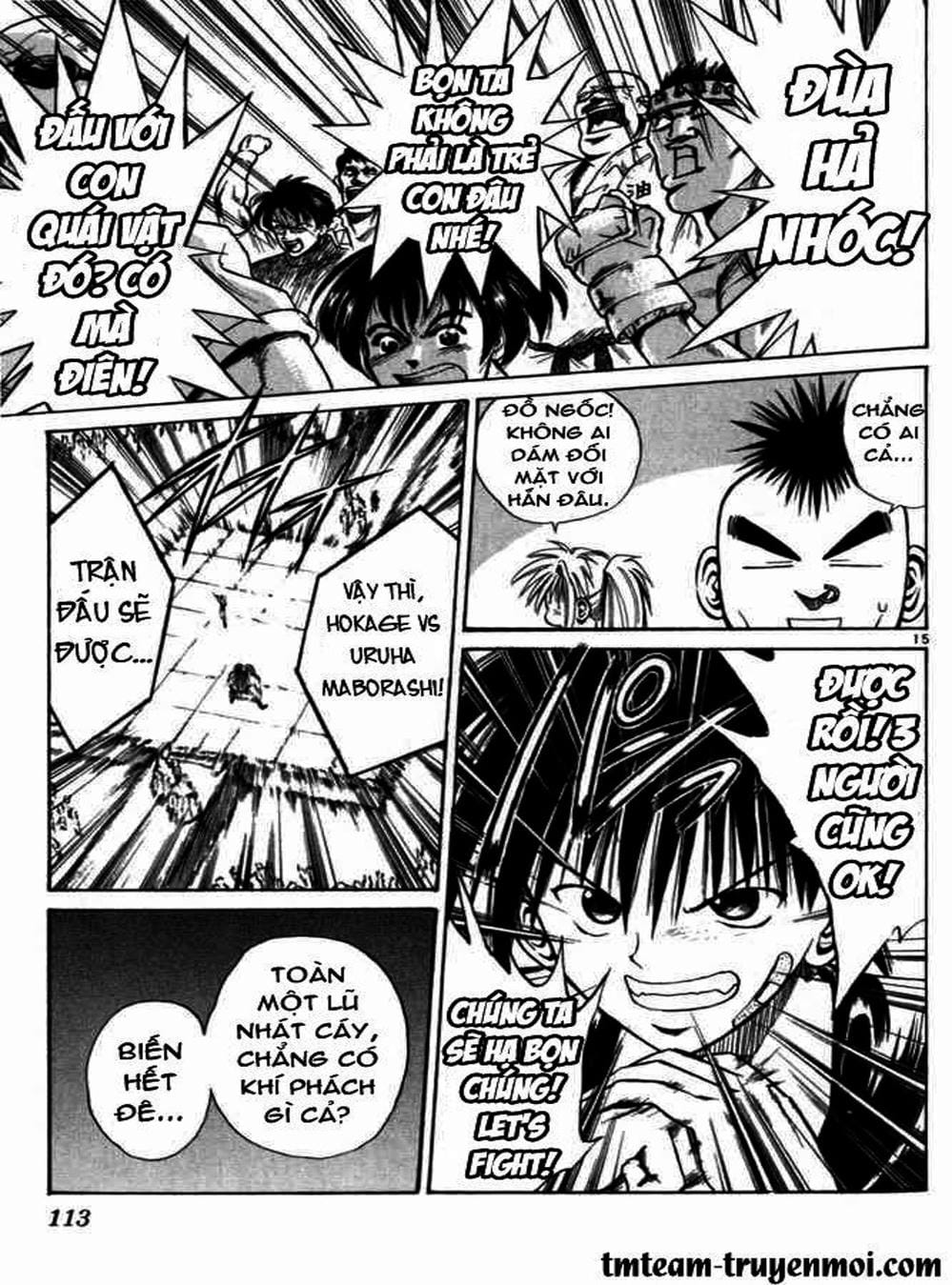 Truyện Tranh Ngọn Lửa Recca - Flame Of Recca trang 9