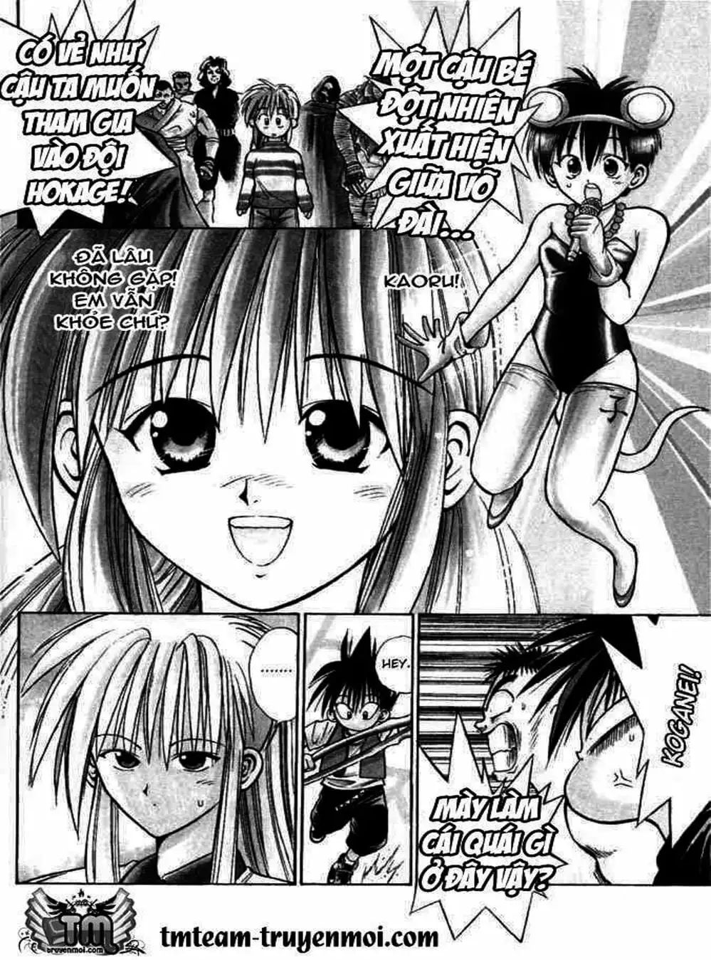 Truyện Tranh Ngọn Lửa Recca - Flame Of Recca trang 9