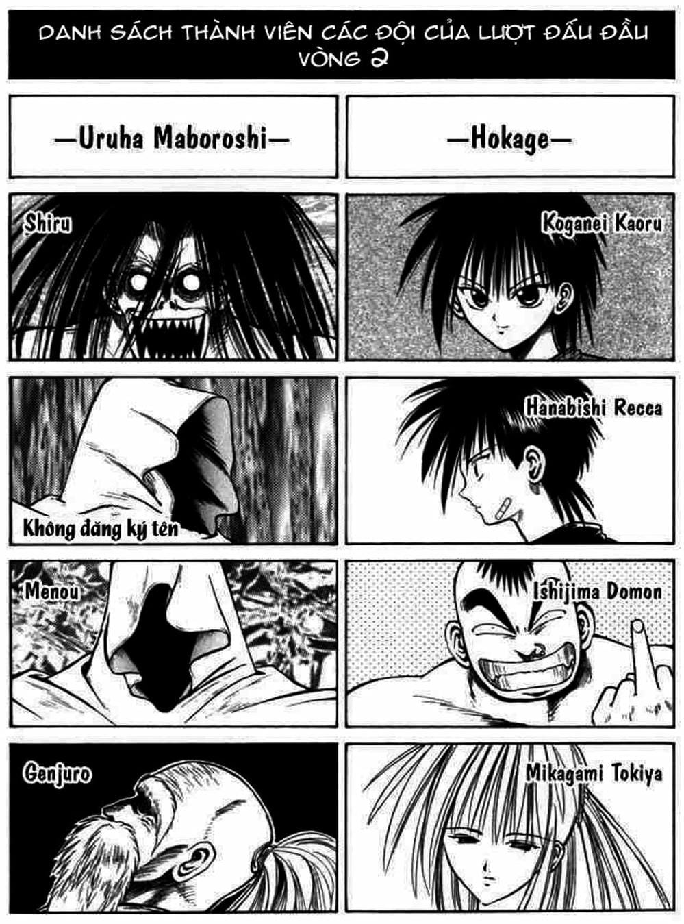 Truyện Tranh Ngọn Lửa Recca - Flame Of Recca trang 9