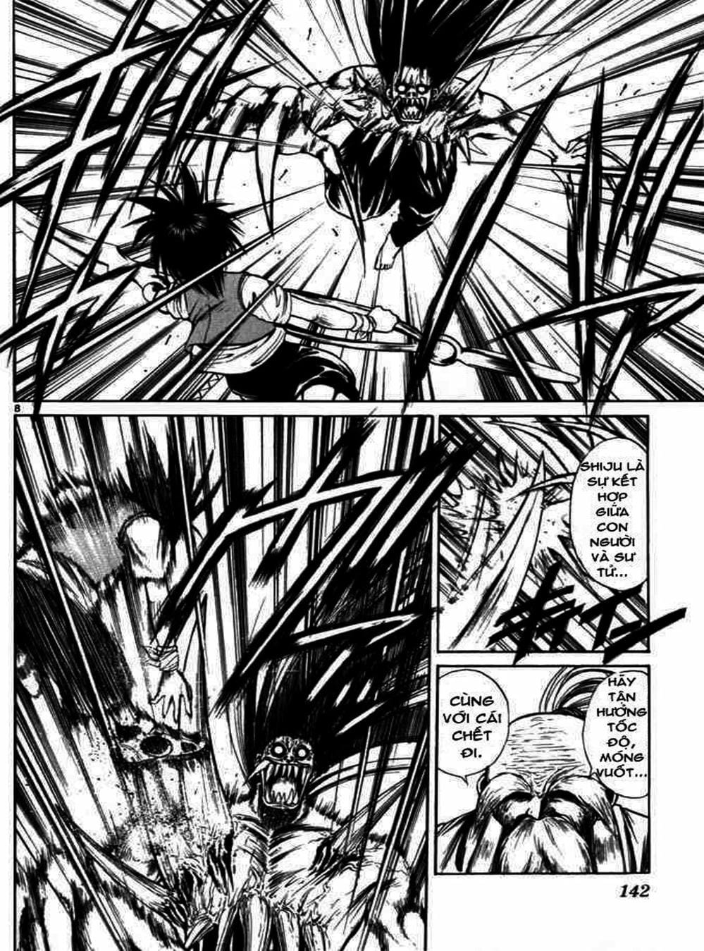 Truyện Tranh Ngọn Lửa Recca - Flame Of Recca trang 9