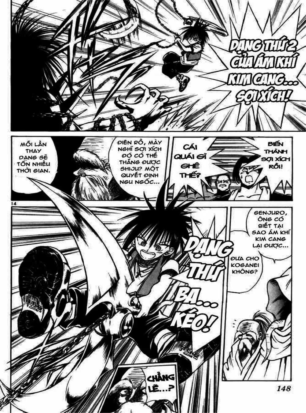 Truyện Tranh Ngọn Lửa Recca - Flame Of Recca trang 9