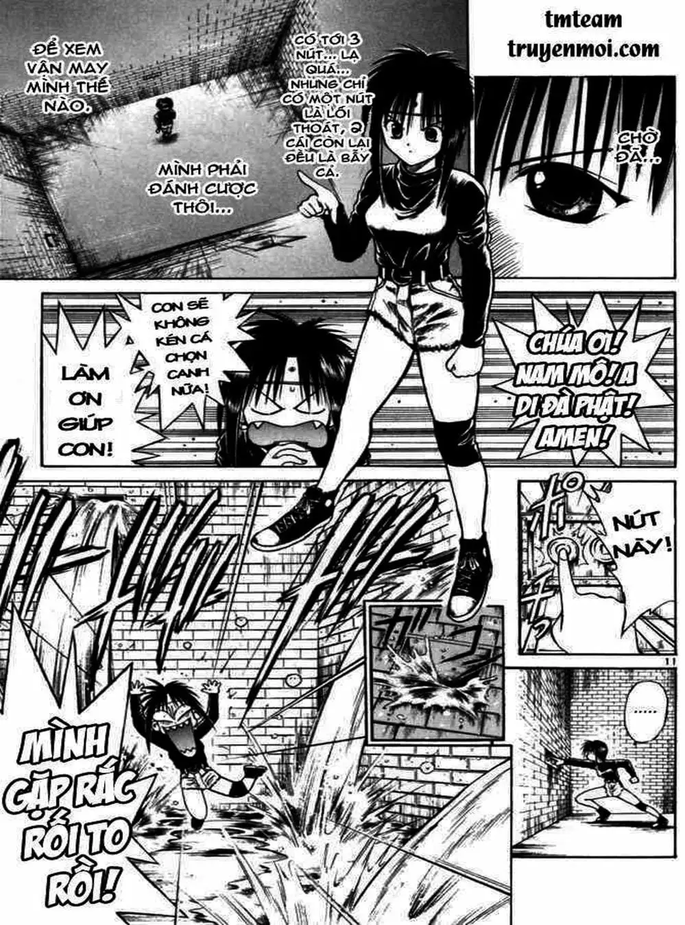 Truyện Tranh Ngọn Lửa Recca - Flame Of Recca trang 9