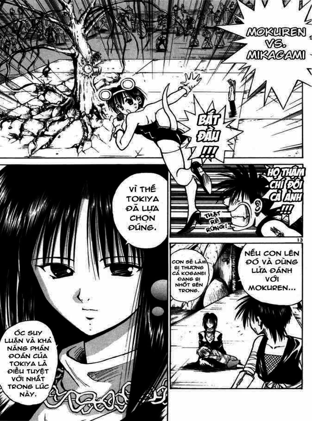 Truyện Tranh Ngọn Lửa Recca - Flame Of Recca trang 9