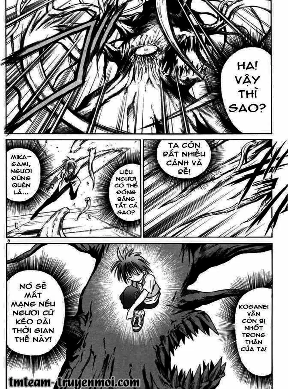 Truyện Tranh Ngọn Lửa Recca - Flame Of Recca trang 9