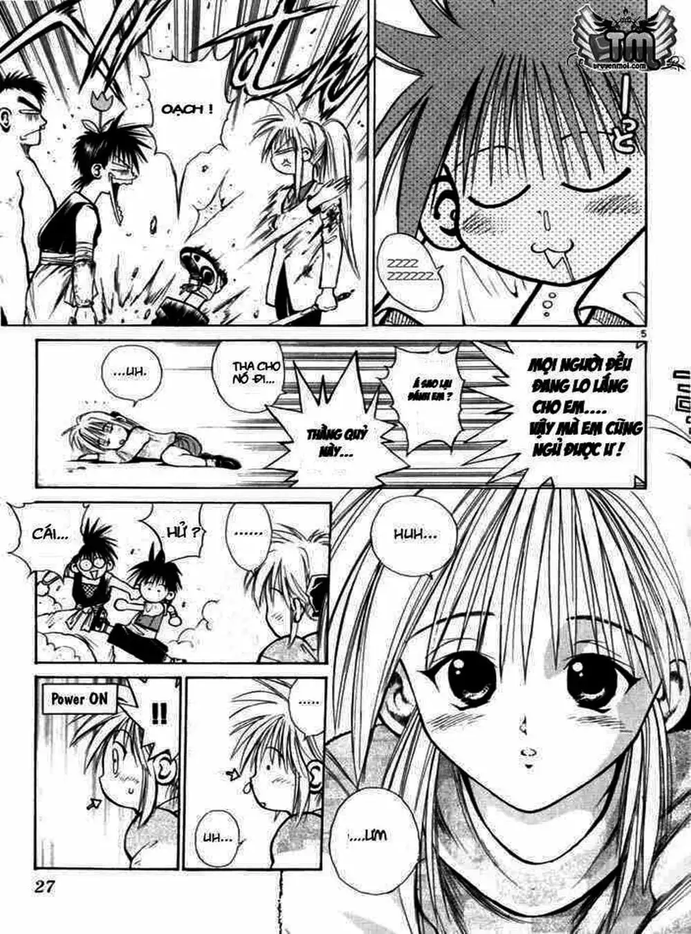 Truyện Tranh Ngọn Lửa Recca - Flame Of Recca trang 9