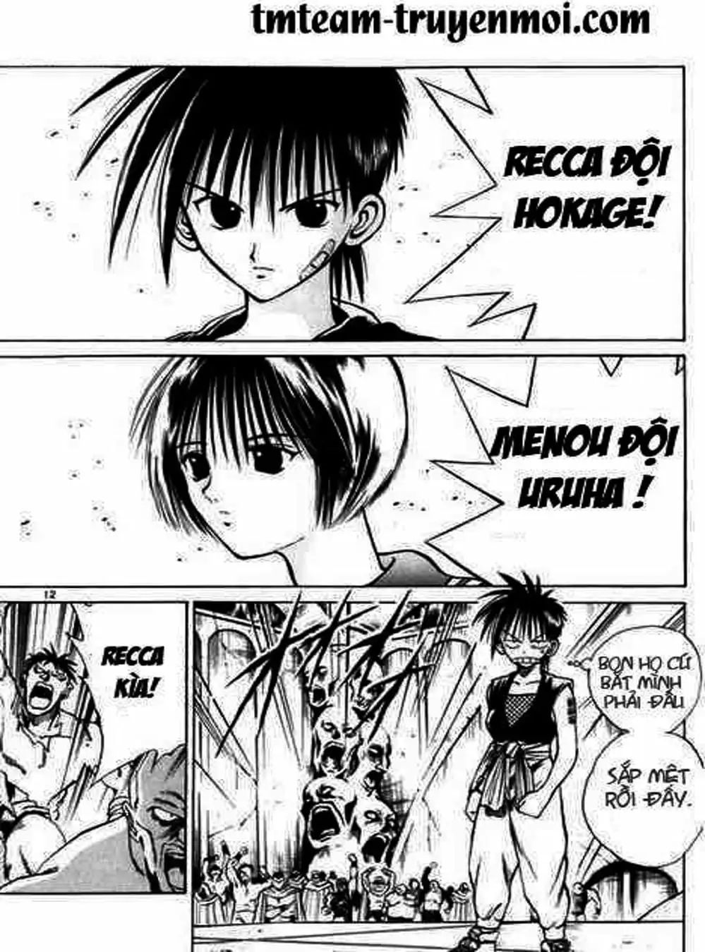 Truyện Tranh Ngọn Lửa Recca - Flame Of Recca trang 9