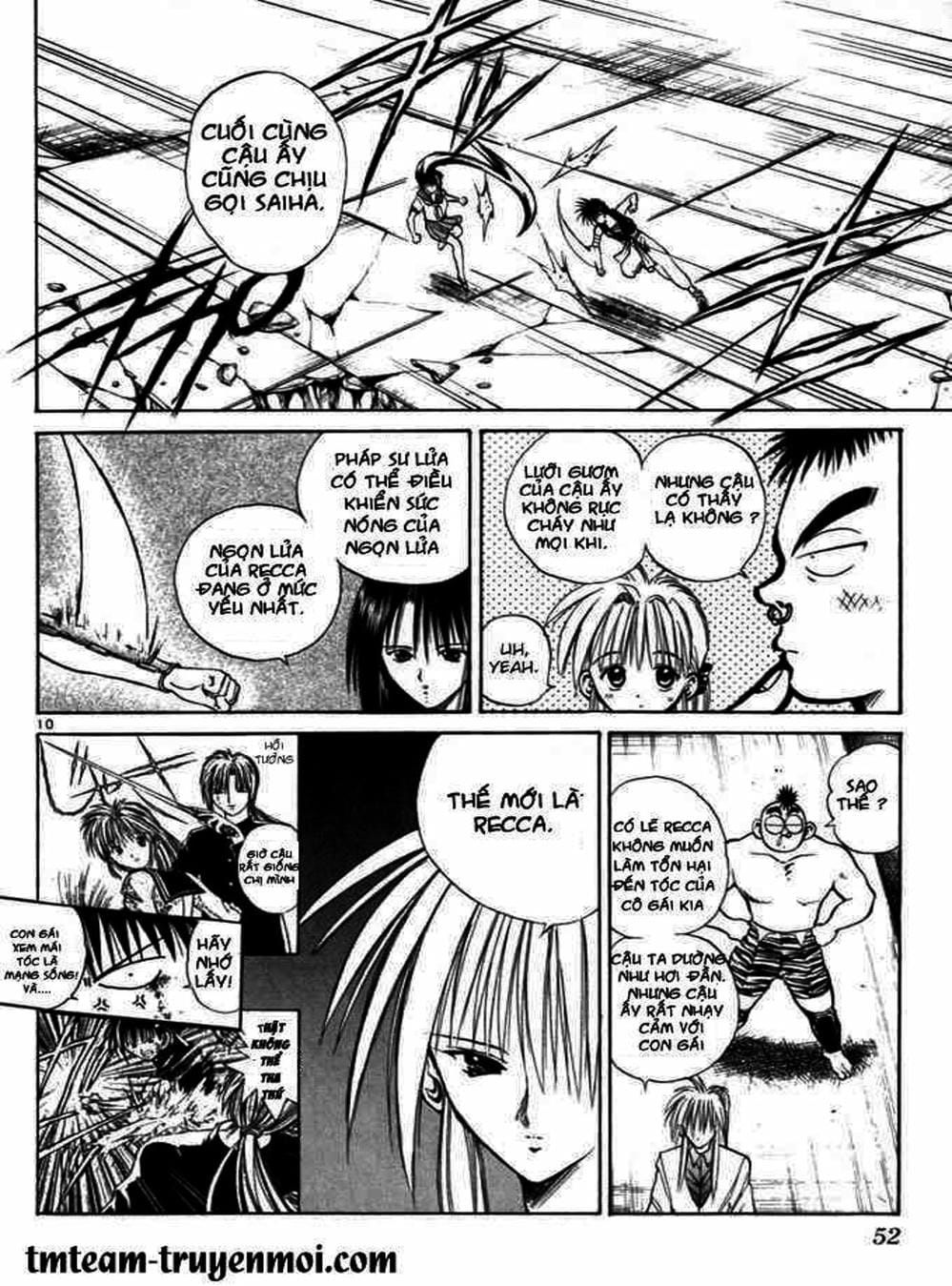 Truyện Tranh Ngọn Lửa Recca - Flame Of Recca trang 9