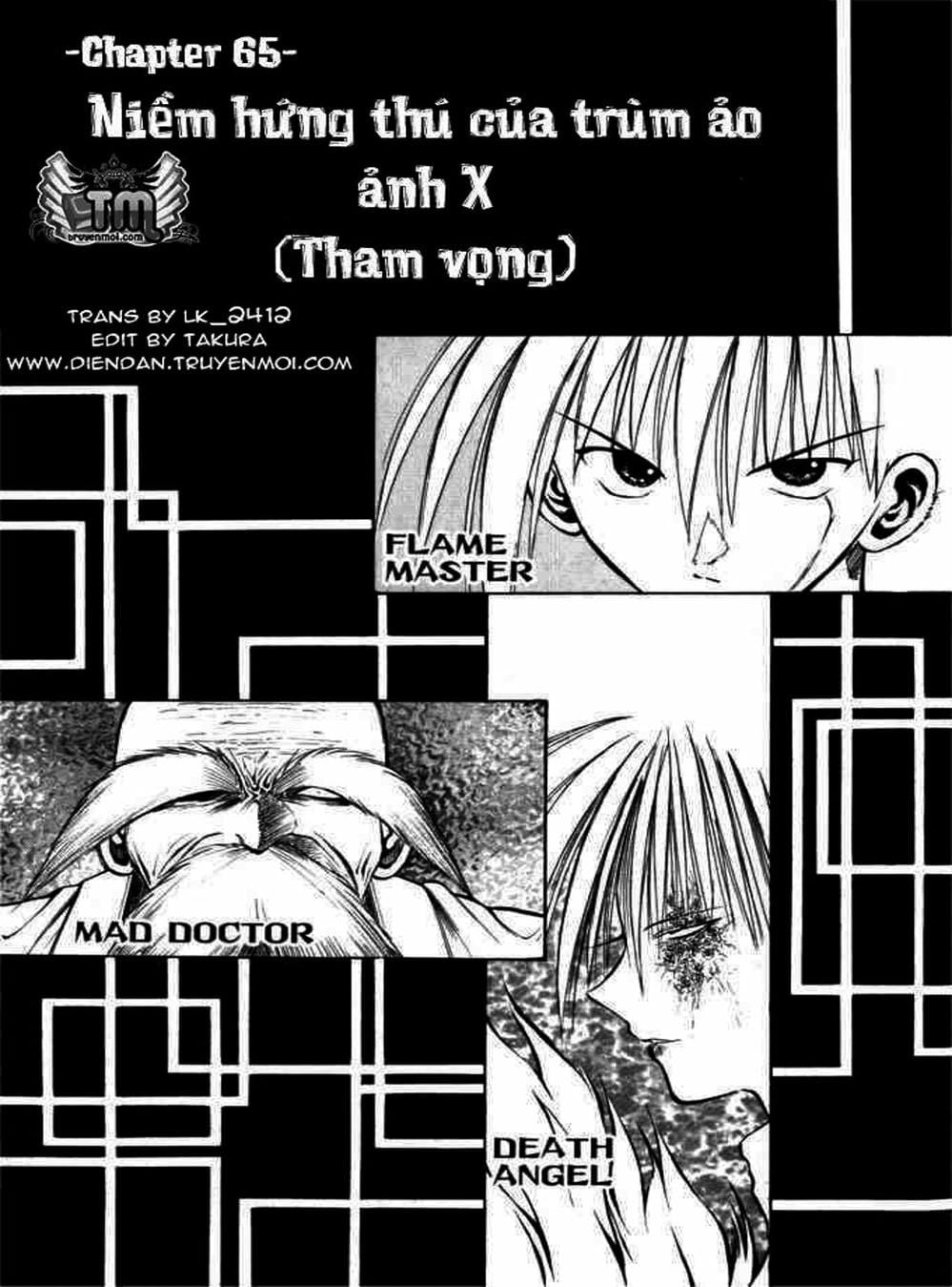 Truyện Tranh Ngọn Lửa Recca - Flame Of Recca trang 9