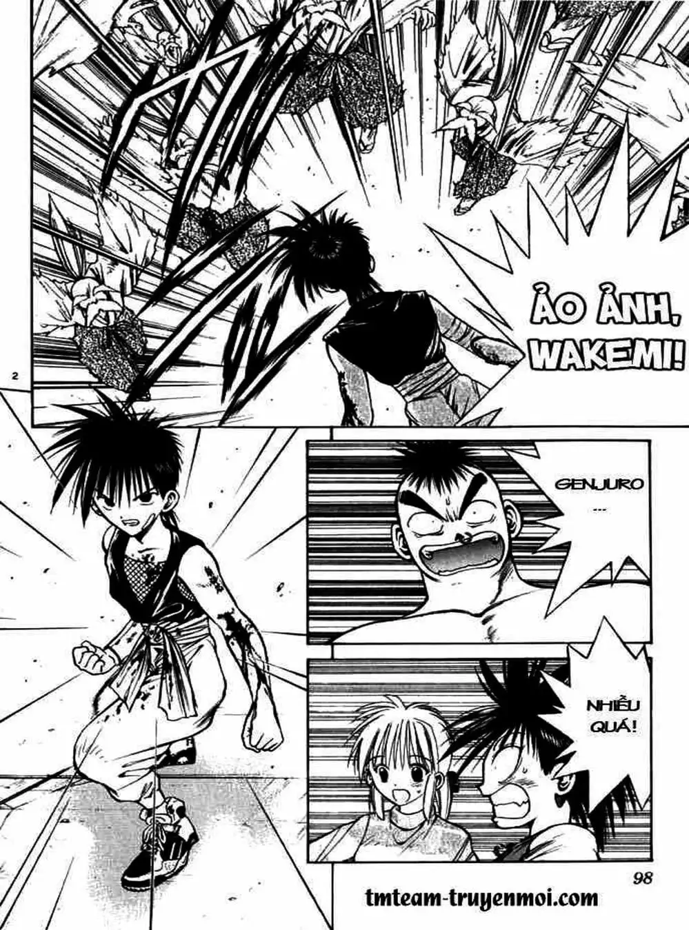 Truyện Tranh Ngọn Lửa Recca - Flame Of Recca trang 9