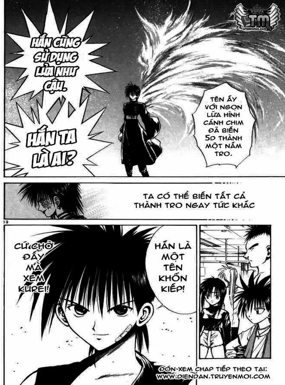 Truyện Tranh Ngọn Lửa Recca - Flame Of Recca trang 9