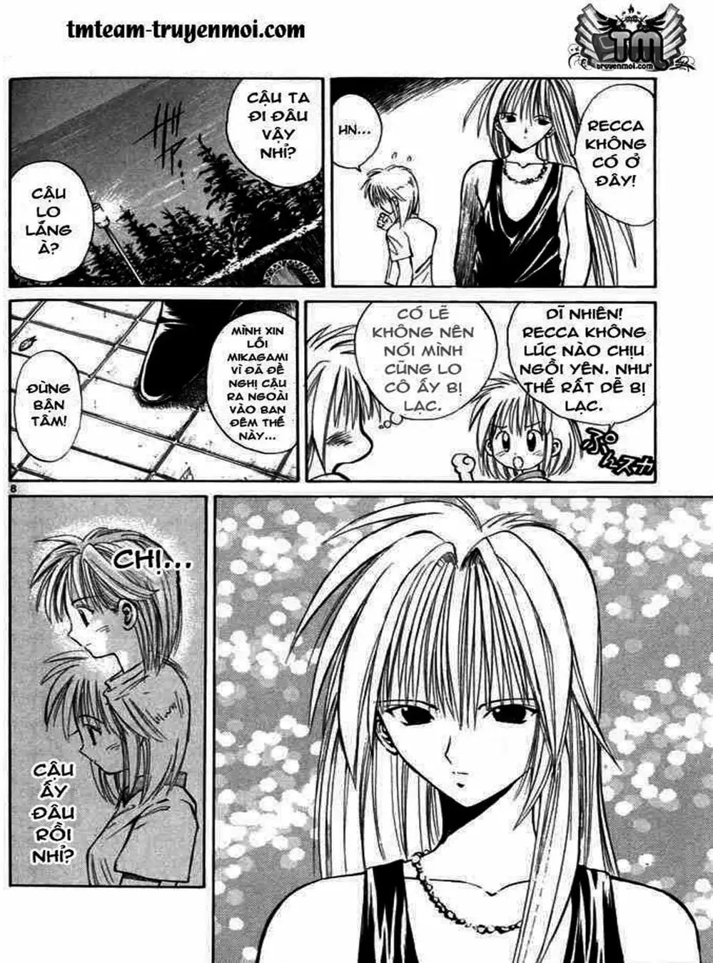 Truyện Tranh Ngọn Lửa Recca - Flame Of Recca trang 9