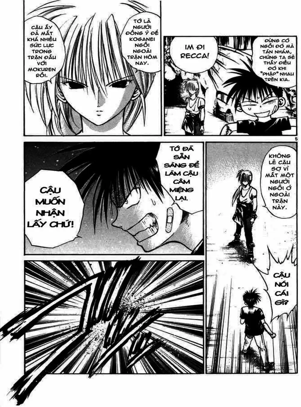 Truyện Tranh Ngọn Lửa Recca - Flame Of Recca trang 9