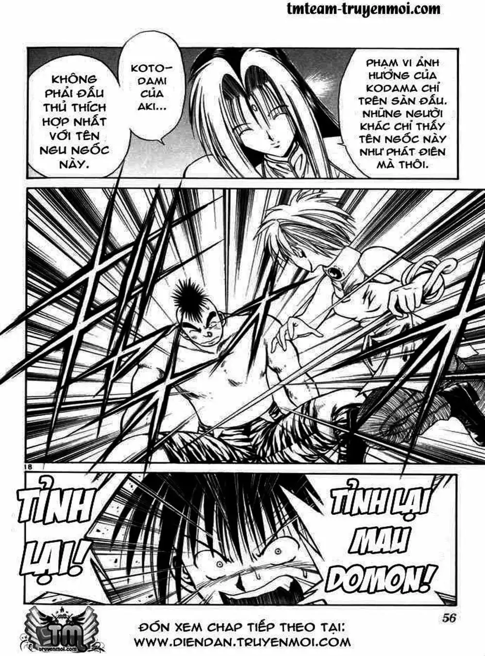 Truyện Tranh Ngọn Lửa Recca - Flame Of Recca trang 9