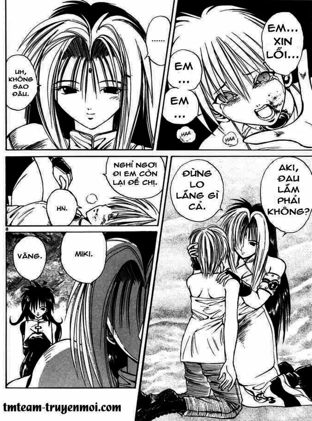 Truyện Tranh Ngọn Lửa Recca - Flame Of Recca trang 9