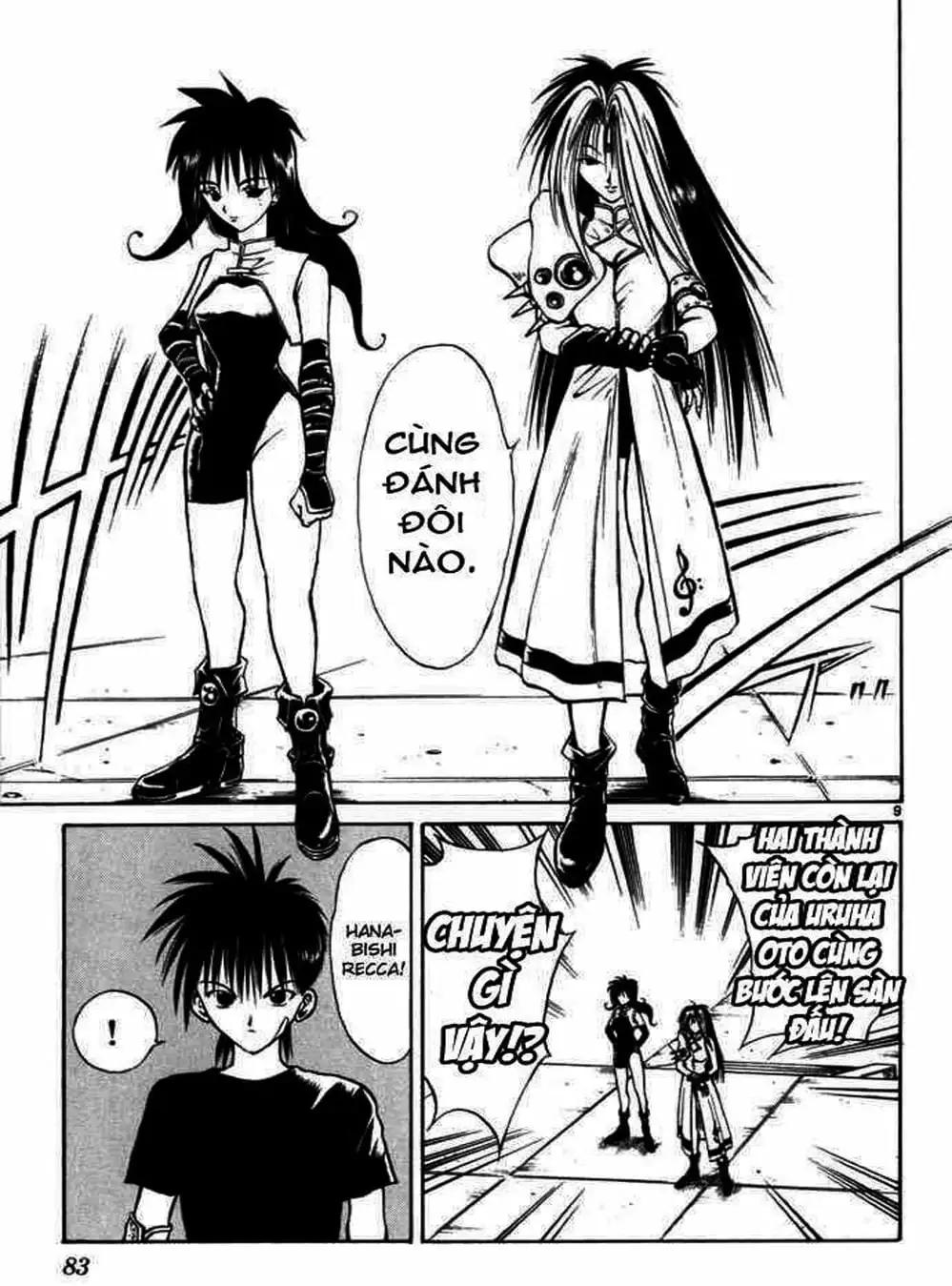 Truyện Tranh Ngọn Lửa Recca - Flame Of Recca trang 9