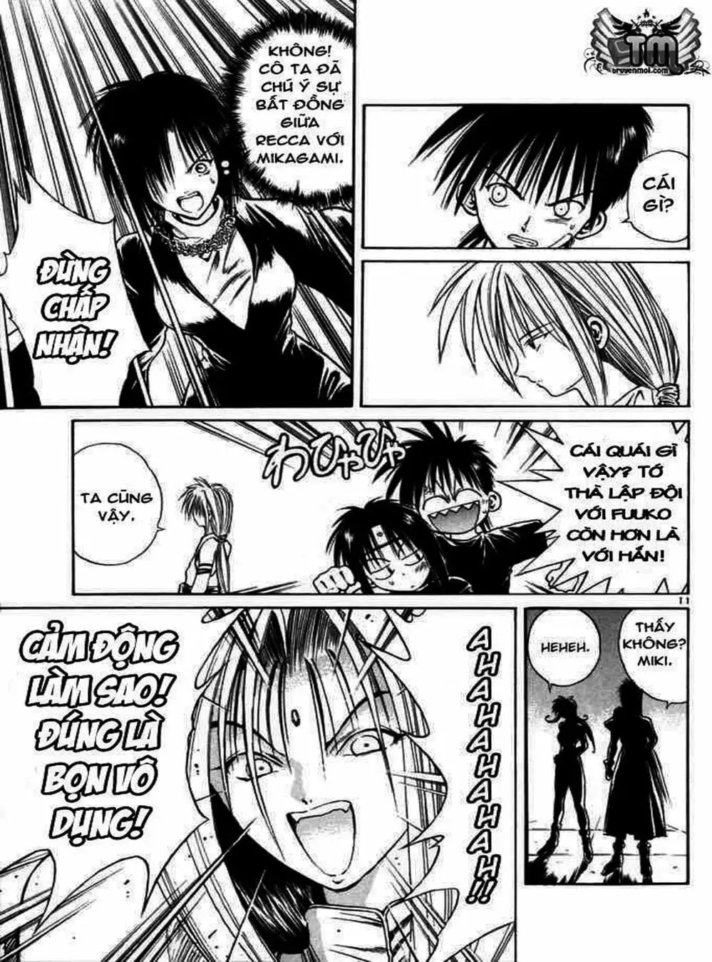 Truyện Tranh Ngọn Lửa Recca - Flame Of Recca trang 9