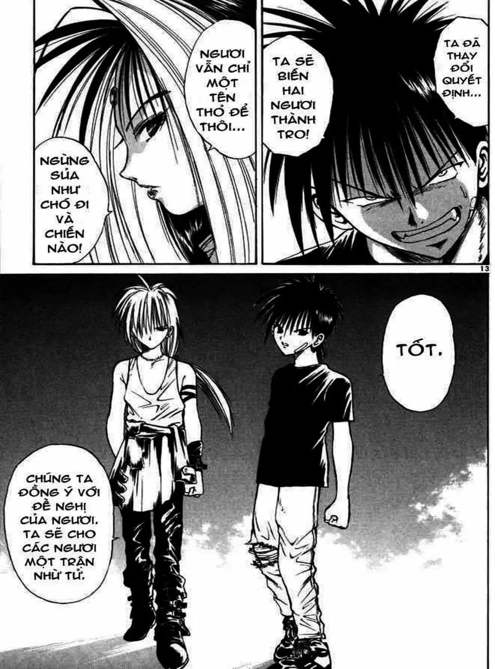 Truyện Tranh Ngọn Lửa Recca - Flame Of Recca trang 9