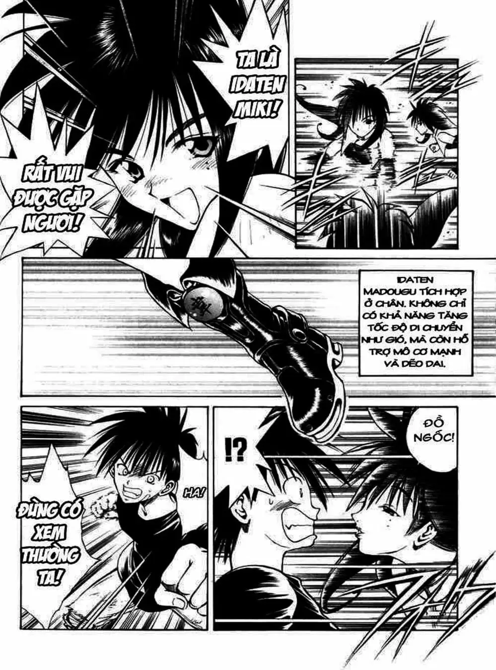 Truyện Tranh Ngọn Lửa Recca - Flame Of Recca trang 9