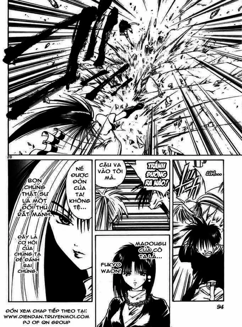 Truyện Tranh Ngọn Lửa Recca - Flame Of Recca trang 9