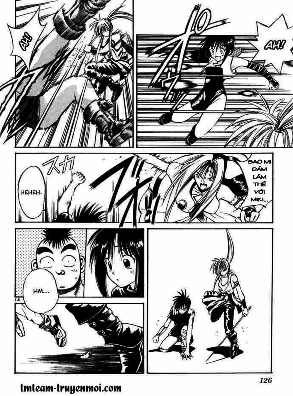 Truyện Tranh Ngọn Lửa Recca - Flame Of Recca trang 9