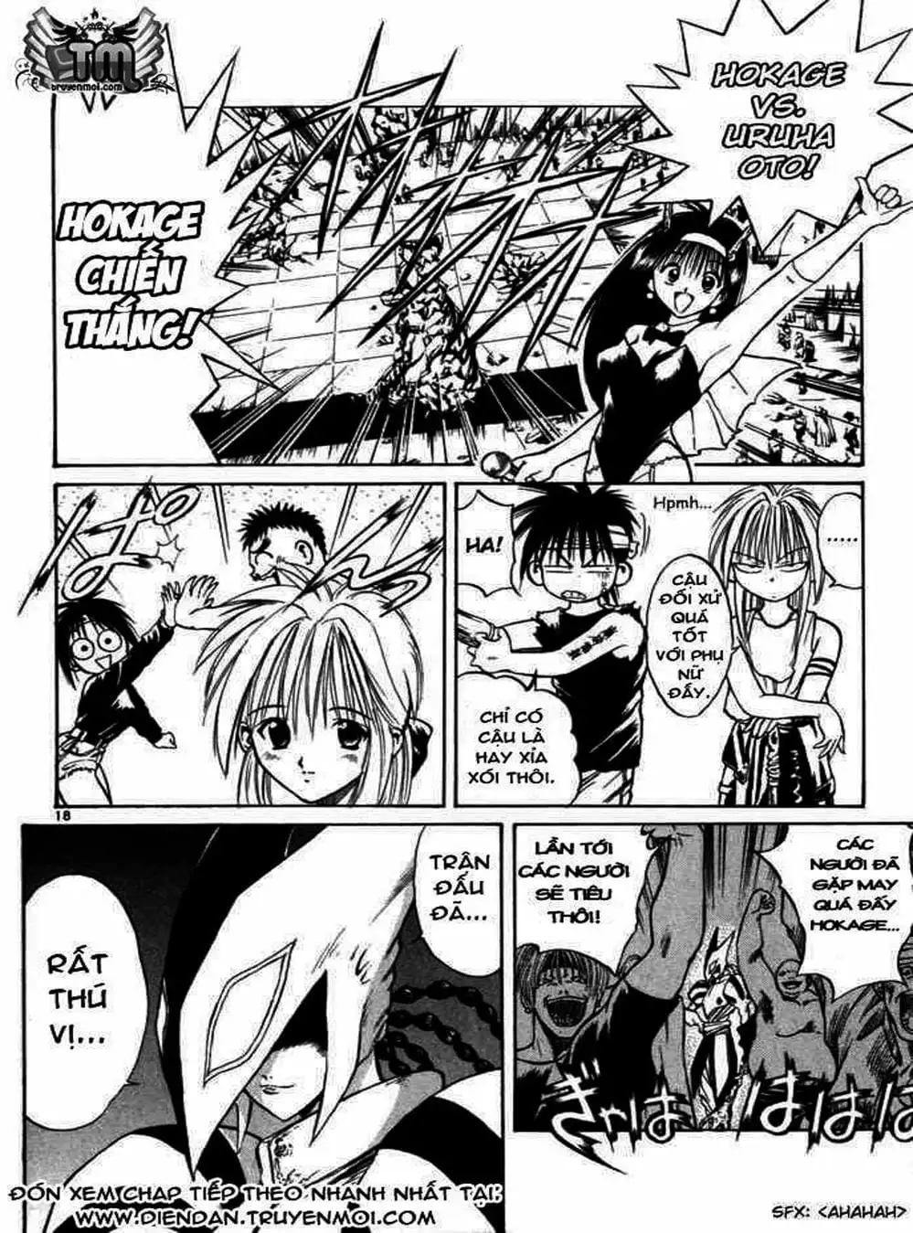 Truyện Tranh Ngọn Lửa Recca - Flame Of Recca trang 9